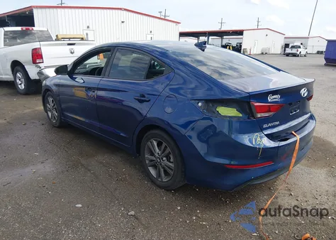 2018 Hyundai Elantra Sel z USA, uszkodzony, nr VIN 5NPD84LF7JH303721